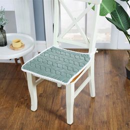 Pillow Simple Style Home Appliances Seat Crystal Velvet Resistance Dirty Washable Office Chair Gift