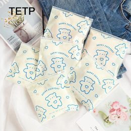 Storage Bags TETP 50Pcs Mini Zipper Home Travel For Panties Socks Skincare Packaging Favours Wholesale Reclosable Portable