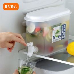 Water Bottles Bucket With Faucet Household Self-contained Drink Freely Drinks Drinking Utensils Large Capacity