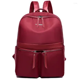 School Bags Korean Version Of The Tide Oxford Waterproof Backpack Casual Large Capacity Ladies Travel Bag