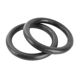 Gymnastics 1 Pair Fitness Gymnastic Ring Rings Bodyweight Home Gym Training Non Rings for Sports Training Workout Black Equipment kids
