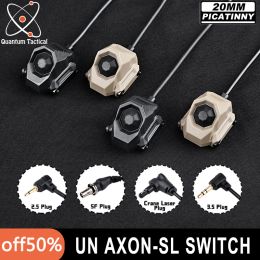 Lights Tactical UN AXON Pressure Switch Axon SL Button Switch Crane Plug for DBALA2 PEQ15 MAWL Indicator M300 M600 Wadsn Flashlight