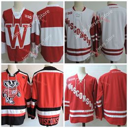 Kob Wisconsin Badgers Stitched College Hockey Jersey Trent Frederic Cameron Hughes Ryan Wagner Jake Linhart CHRIS CHELIOS Ryan Suter K'Andr