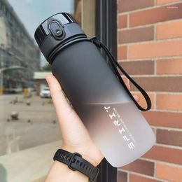 Water Bottles 1000ML Large Capacity Cup Colorful Plastic Drinking Bottle Outdoor Travel Sports Portable Gym Fitness Jugs