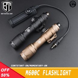 Scopes WADSN M600 M600C Tactical Accessory Flashlight White Light Ar15 Hunting Airsoft Pistol Equipments 600 Lumens 20MM Picatinny Rail