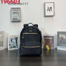 سلسلة سفر Voyageur Series 196603 Back/Summer Bag Bag New Business Discal Mens Backpack Designer Tummii Nylon Fashion Pack Tummii Women Rxtu