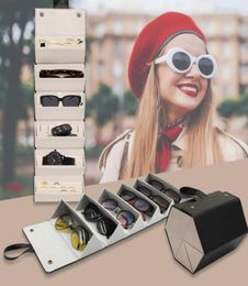 Storage Boxes Bins Sunglasses Organizer Portable Glasses Case Multiple Pairs Eyeglasses Box Hanging Eyewear Holder For Home Trav3137842