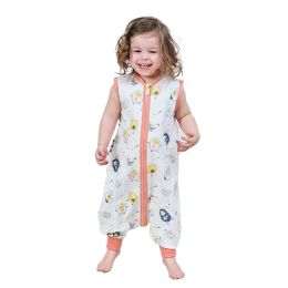 Sets Baby Sleep Bag with Feet Spring Summer Wearable Blanket with Legs Cotton Sleepsack for Toddler Soft Baby Newborn Romper Clothes