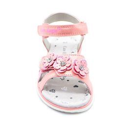 Slipper Girls Sandals Brand Sandals Child Summer Cut-outs Rubber Leather School Sport Shoes Breathable Open Toe Casual Sandals Girls NewL2425