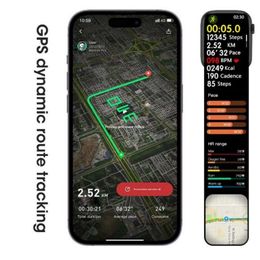 W29 Pro Smart Watch 2.2'' Compass NFC ECG GPS Tracker Bluetooth Call Long Light Body Temperature Sports Smartwatch Women Men