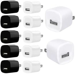 US Ac home travel USb wall charger 5V 1A power adapter usb chargers for iphone 15 12 13 14 samsung galaxy s6 s7 S20 S22 phone plug mp3 11 LL
