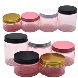 Storage Bottles 1 Pcs Plastic Circular Empty Can Of Cosmetics Dried Fruit And Tea Reusable Portable Travel Container Different Sizes