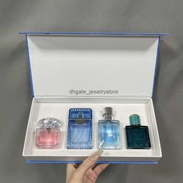 Brand Perfume 30ml*4 gift set Cologne Fragrance for Men Women with Good Smell High Quality Spray