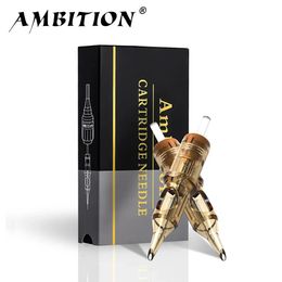 Ambition Premium Revolution Tattoo Cartridge Mix Round Liner Shader Curved Magnum Tattoo Needle 1rl 3rl 5rl 7rl 9rl 7rm 9rm 13rm 240422