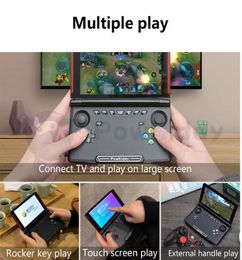 Portable Game Players Powkiddy X18 Andriod Handheld Console 55 INCH 1280720 Screen MTK8163 Quad Core 16G32GB ROM Video Player17713595