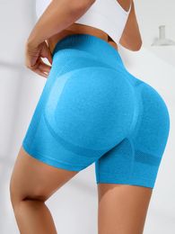 Active Shorts Women Yoga High Waist Workout Fitness Lift BuFitness Ladies Gym Running Short Pants Summer Sportswear