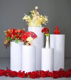 5pcs Products Sashes Round Cylinder Pedestal Display Art Decor Plinths Pillars for DIY Wedding Decorations Holiday296x8806527