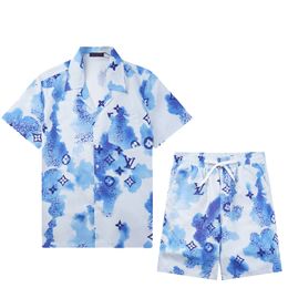 Designer Shirts Beach Shorts Mens Hawaii Floral print bowling shirt Casual Shirts Men Short Sleeve Pants Variety Dress mm