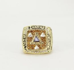 Fine high quality Holiday Wholesale New Super Bowl Lakers 2002 ship Ring Men Rings2450301