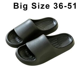 Big Size 47 48 50 Men Summer Slippers Indoor EVA Women Slipper Sandals Bathroom Flip Flops Bedroom Flat Slides 240416
