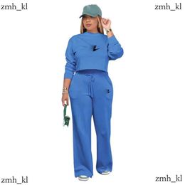 Hot Design Women Solid Color 2 Piece Set Tracksuit Fall Winter Clothes Shirt Pants Outfits Outerwear Legging Sportswear Pullover Bodysuit 688