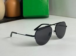 Pilot Sunglasses Black Metal Frame with Grey Lens 1150 Summer Glasses Sunnies Gafas de sol Shades UV400 Protection Eyewear