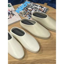 TOP Designer the fog California Slip-on Original Sandals Slippers Designers FOG Sliders Women Almond Oat Cream Concrete Cement Extralight EVA slides beach 76