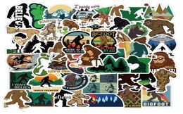 Gift Wrap 50pcs Savage Outdoor Sasquatch Stickers For Notebooks Craft Supplies Scrapbooking Material KscraftGift7775945