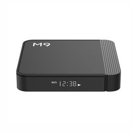 M9 TV BOX ANDROID 11 OS ATV Amlogic S905Y4 Quad Core 2.4G 5G DUAL WIFI 4K 1080P 100M LAN 2gb 16gb 4GB 32GB BT Voice Remote