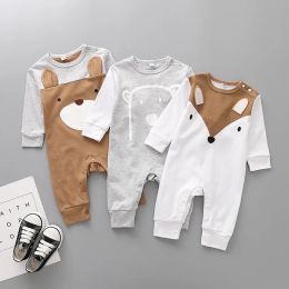 One-Pieces Baby Boys Girls Climbing clothes Jumpsuit Kid Clothing Autumn Winter Cotton baby rompers Long sleeve Newborn Infant