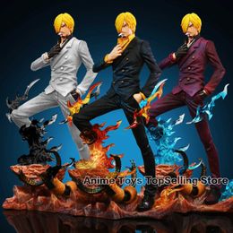 Action Toy Figures 25cm One Piece Anime figure Sanji Figurine Action Figures Collectible Model Toys T240422