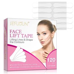 Belts 120pcs Face Lift Tape Invisible Facelift Tape for Face Invisible Instant Makeup