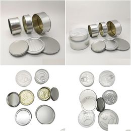 Food Savers Storage Containers Container Customise Package Tin Can Metal 3.5G Pl Ring Easy Seal Hand Press Oem Support Stickers For It Otk1M
