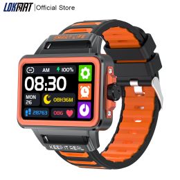 Watches LOKMAT Fashion Sport Smart Watch Fitness Tracker S666 Digtal Clock Heart Rate Monitor Colorfull Watches for Android iOS Phone