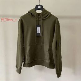 High Quality Cp Hooded Sweater Outdoor Sweatshirt Cotton Hoodie Functional Wind Men's Clothing Ins New Glasses Decoration Hip Hop Cp Jacket Veste Cp 4018