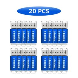 Drives Jboxing 20PCS 8GB USB Flash Drive 128MB Rectangle Flash Pen Drive 2GB USB Memory Stick for Computer Laptop Tablets Mac 4GB 32GB