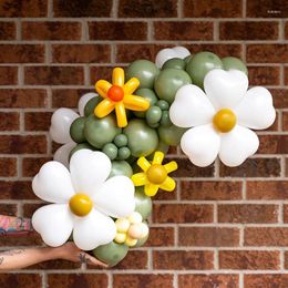 Party Decoration DIY Daisy Flower Balloons Theme Two Groovy One BIrthday Decor Baby Shower