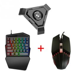 Mice Controller for Gaming Keyboard Mouse Converter Kit Keyboard and Mouse Converter for PUBG Professional Gaming Accessories