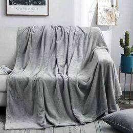 Milk Fluff Blanket Nap in the Office Shawl Thin Air Conditioning Cover Coral Sofa Small Quilt for Use on Bed