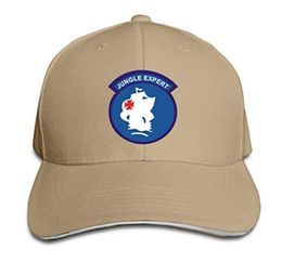 US Army USARSO Jungle Expert License Baseball Cap Adjustable Peaked Sandwich Hats Unisexe Men Women Baseball Sports Outdoors Hiph7821418