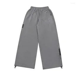 Men's Pants Men Women Streetwear Fashion Loose Casual Vintage Wide Leg Cargo Cityboy Girls Oversized Outdoor Harem Trousers