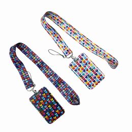 Cell Phone Straps & Charms Colour Love Lanyard for Keys Cool Neck Strap Camera Whistle ID Badge ribbons Gifts Decoration Gift Wholesale