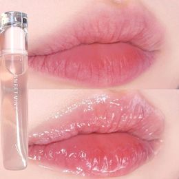 Lip Gloss Moisturizing Plumping Jelly Lasting Transparent Nourishment Water Light Mirror Liquid Lipstick Women Lips Makeup