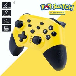 Game Controllers Joysticks Switch wireless game controller NS gamepad with wake-up function one click wake-up function with vibration d240424