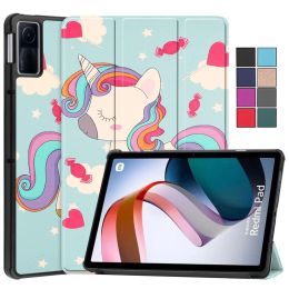 Case For Xiaomi Redmi Pad Case 10.61 inch 2022 Cute Unicorn Butterfly Painted Hard PC Back Tablet Shell for Xiaomi Redmi Pad Cover