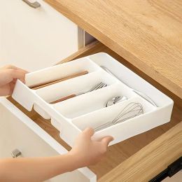 Drawers Drawers Divider Spoon Plastic Tableware Organiser Cabinets Box Storage Tray Knife Kitchen Container Holder Fork Cutlery