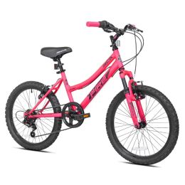Bicycle BCA 20" Crossfire 6Speed Girl's Mountain Bike, Pink/Black