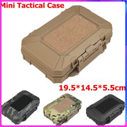 Bags Tactical Equipment Box Can Hang on Tactics Vest Waterproof MOLLE Militar Gear Storage Tool Boxes Shooting Hunting Cs Cases