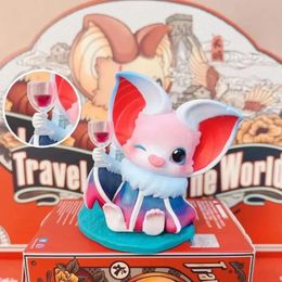 Popmart Yoki Travel Around The World Blind Bag Action Anime Mystery Figure Toys and Hobbies Caixas Supresas Surprise Box Gifts 240422