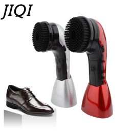 Equipment JIQI household electric mini shoes polisher handheld portable Leather Polishing Equipment automatic clean machine